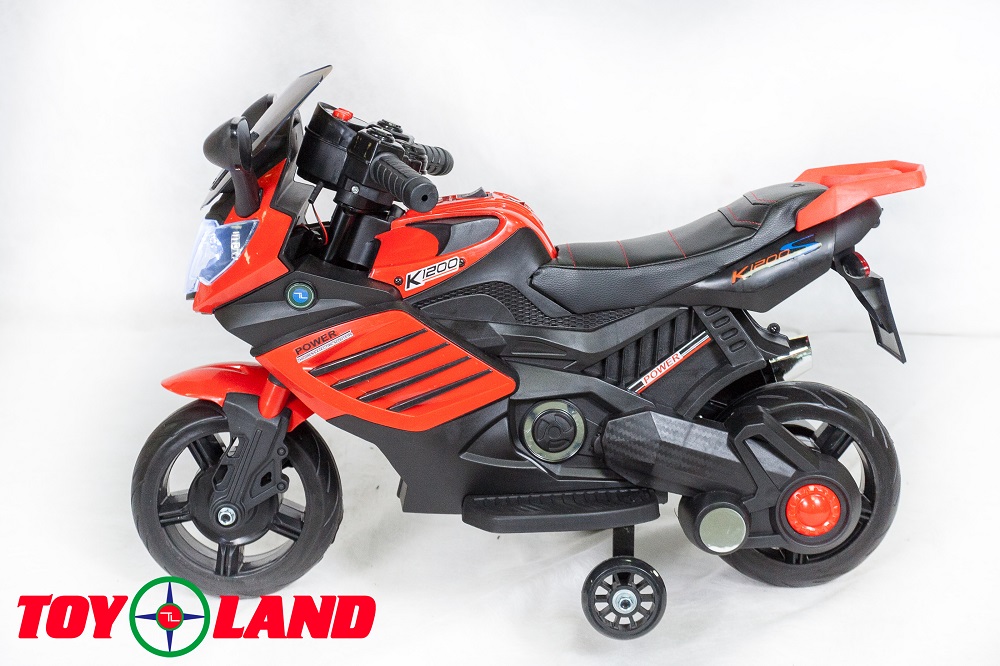 Электромотоцикл ToyLand Minimoto LQ 158 красного цвета  